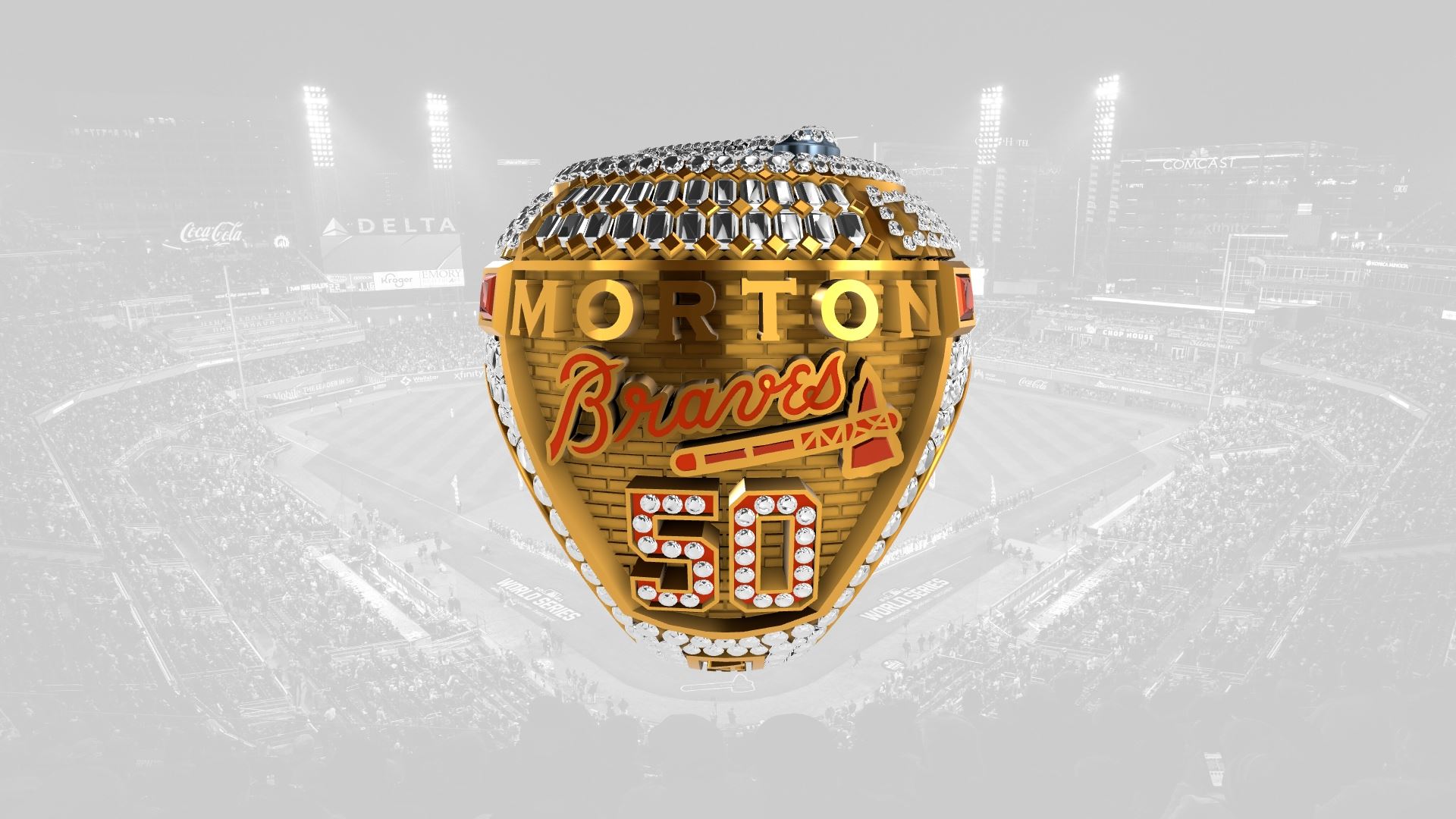 2021 Braves World Series Ring - Charlie Morton